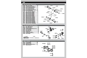Differential, Turnbuckles, Servo Mount & Battery Mount