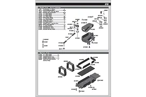 Radio Tray, Servo Linkage & Battery Mount