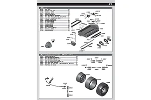 Chassis, Turnbuckles, Sway Bars & Wheels
