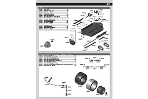 Chassis, Turnbuckles, Sway Bars & Wheels