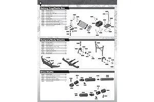 Battery Tray, Bumpers & Driveshaft