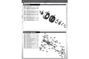 Front Axle & Wheel