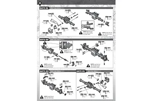 Front & Rear Axles