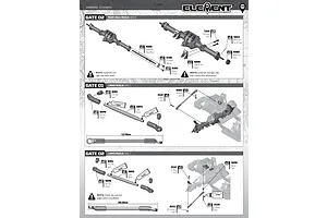Rear Axle & Turnbuckles