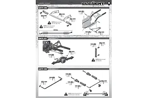 Turnbuckles & Rear Axle Mount