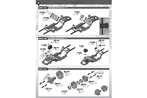 Battery Tray, Electronic Mounts & Gearbox