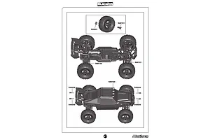 Wheel Mount & Body Clips