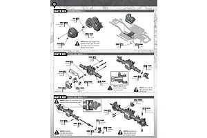 Front Axle & Center Gearbox