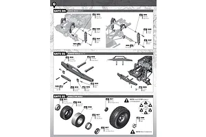 Shock Mount, Bumpers & Wheels