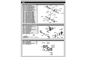 Differential, Turnbuckles, Servo Mount & Battery Mount