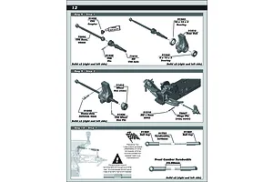 Rear Hub & Turnbuckles