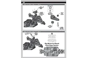 Radio Tray, Servo Horn & Battery Mount