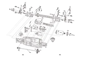 Electronics Mounts & Drivetrain