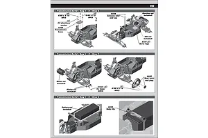 Battery Tray, Electronic Mounts & Gearbox