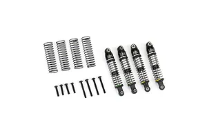 Pro-Line 1/18 Big Bore Scaler Complete Shocks 4Pcs - Black/Silver image 100183