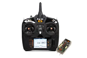 Spektrum NX6 2.4Ghz 6Ch Transmitter With AR6610T Receiver image 100273