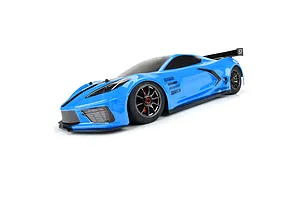 Protoform 1/7 Chevrolet Corvette C8 Painted Body Shell - Blue image 100301