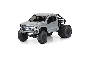 Pro-Line Pro-line 1/10 2017 Ford F250 Super Duty Cab-Only Unpainted Crawler Body Shell - Clear image 100396