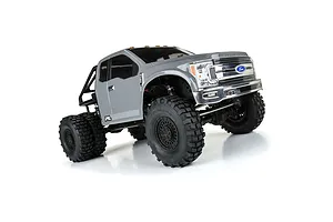 Pro-Line Pro-line 1/10 2017 Ford F250 Super Duty Cab-Only Unpainted Crawler Body Shell - Clear image 100399