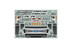 Pro-Line Pro-line 1/10 2017 Ford F250 Super Duty Cab-Only Unpainted Crawler Body Shell - Clear image 100400