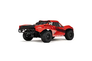 ARRMA Fury Mega 550 RC Short Course Truck Electric 2WD 1/10 Scale RTR - Red image 100443