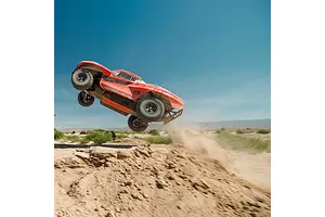 ARRMA Fury Mega 550 RC Short Course Truck Electric 2WD 1/10 Scale RTR - Red image 100450