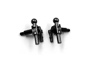 Yeah Racing Aluminium 2 Camber Steering Knuckles - Black