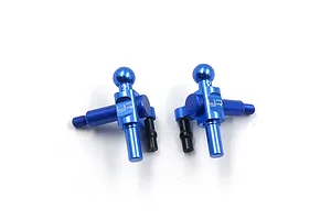 Yeah Racing Aluminium 2 Camber Steering Knuckles 2Pcs - Blue