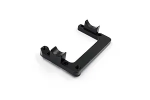 Yeah Racing Aluminium and Carbon Fibre Roll Damper Set - Black image 2