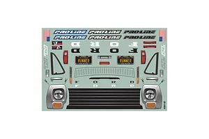 Pro-Line 1/10 1967 Ford F-100 Pre-Runner Unpainted Body Shell - Clear image 100602