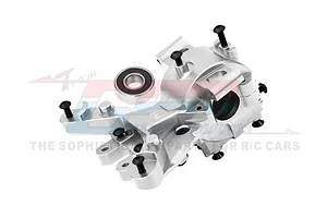 GPM Racing Aluminium Front Upper and Lower Bulkhead - Silver image 100611