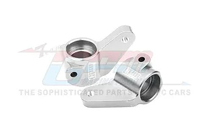 GPM Aluminium Front Steering Hubs 2Pcs - Silver