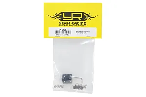 Yeah Racing Adjustable Drop Hitch - Black image 100653