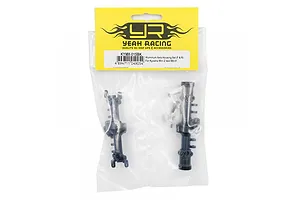 Yeah Racing Aluminium Axle Front and Rear Housing Set - Black image 100656
