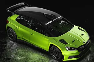 Bittydesign 1/10 Skoda Fabia RS Unpainted Body Shell - Clear image 100667