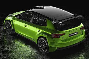 Bittydesign 1/10 Skoda Fabia RS Unpainted Body Shell - Clear image 100669