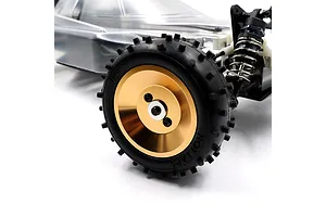 Yeah Racing Aluminium Front and Rear Rim Set 4Pcs - Gold image 100675