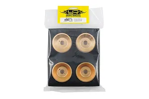 Yeah Racing Aluminium Front and Rear Rim Set 4Pcs - Gold image 100676