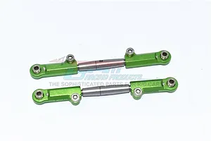GPM Aluminium Front Upper Adjustable Turnbuckles 2Pcs - Green