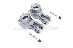 GPM Aluminium Rear Hubs 2Pcs - Grey Silver image 100780