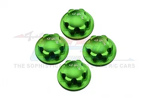 GPM Aluminium 17mm Wheel Locks 4Pcs - Green image 100794