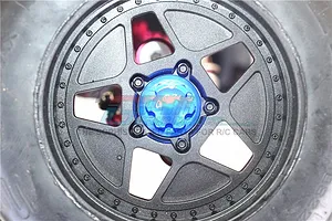 GPM Aluminium 17mm Wheel Locks 4Pcs - Green image 100795