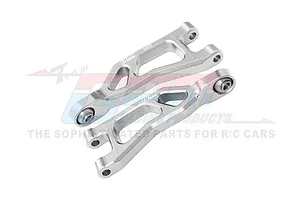 GPM Aluminium Rear Upper Suspension Arms 2Pcs - Silver