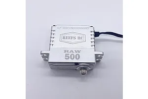 Reefs RC Aluminium RAW500 Standard 41kg 8.4V Brushless Metal Gear Servo - Silver image 100854