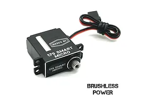 Reefs RC Aluminium 179 Smart Micro 13kg 8.4V Brushless Metal Gear Servo/Winch - Black image 100881