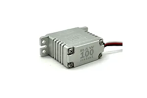 Reefs RC Aluminium RAW100 Mini 7.4kg 8.4V Coreless Metal Gear Servo - Silver image 100892