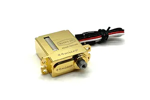 Reefs RC Brass 99MICRO Micro 8.3kg 8.4V Coreless Metal Gear Servo - Brass image 100910
