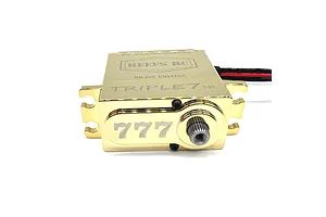 Reefs RC Brass TRIPLE7 Standard 56kg 14V Brushless Metal Gear Servo - Brass image 100916