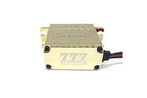 Reefs RC Brass TRIPLE7 Standard 56kg 14V Brushless Metal Gear Servo - Brass image 100918