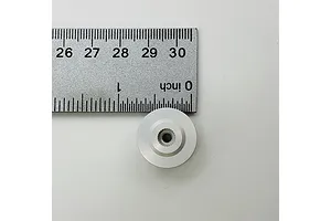 Reefs RC Aluminium 299LP Low Profile 23kg 8.4V Coreless Metal Gear Winch Servo with Spool - Black image 100943